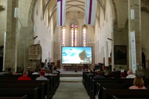 Sommerkino in der Kirche